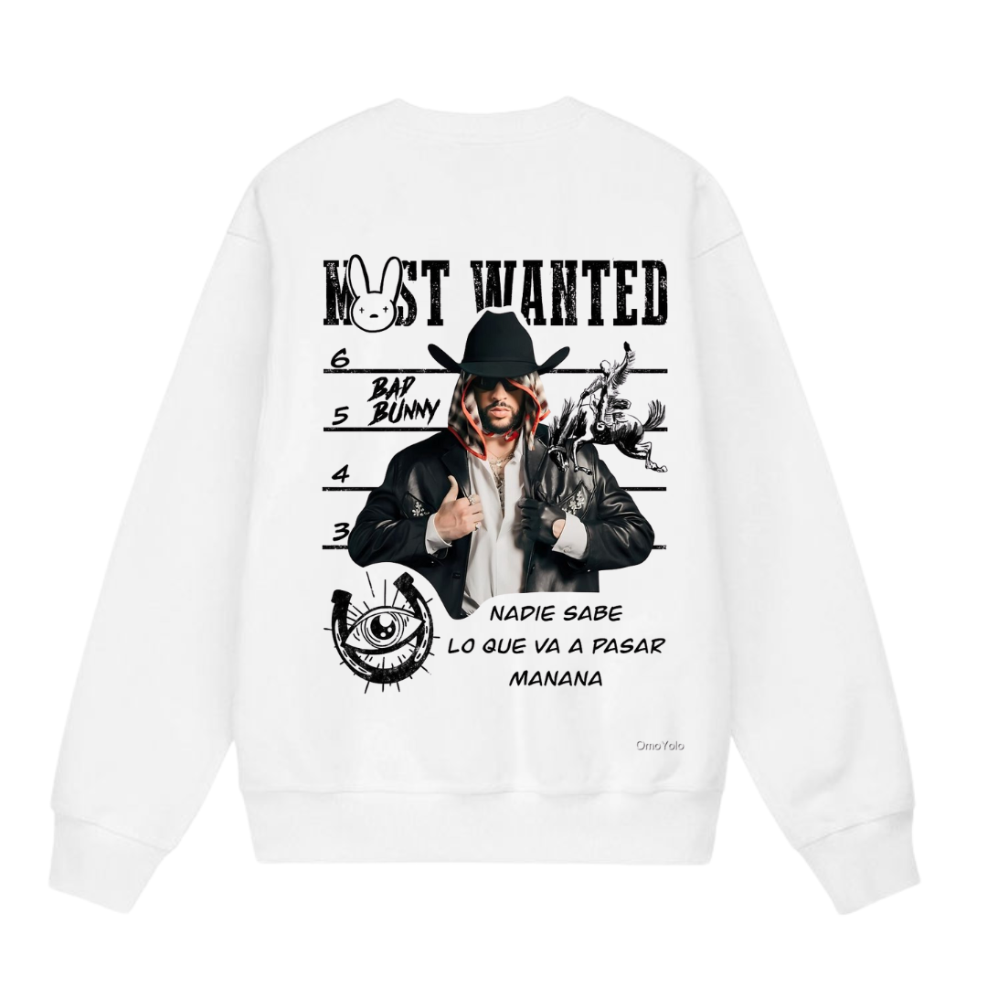 Sudadera Manga Larga Bad Bunny