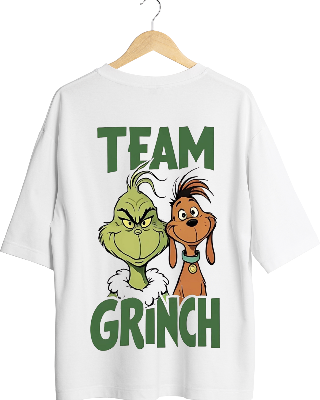 Playera Manga Corta Navidad Grinch
