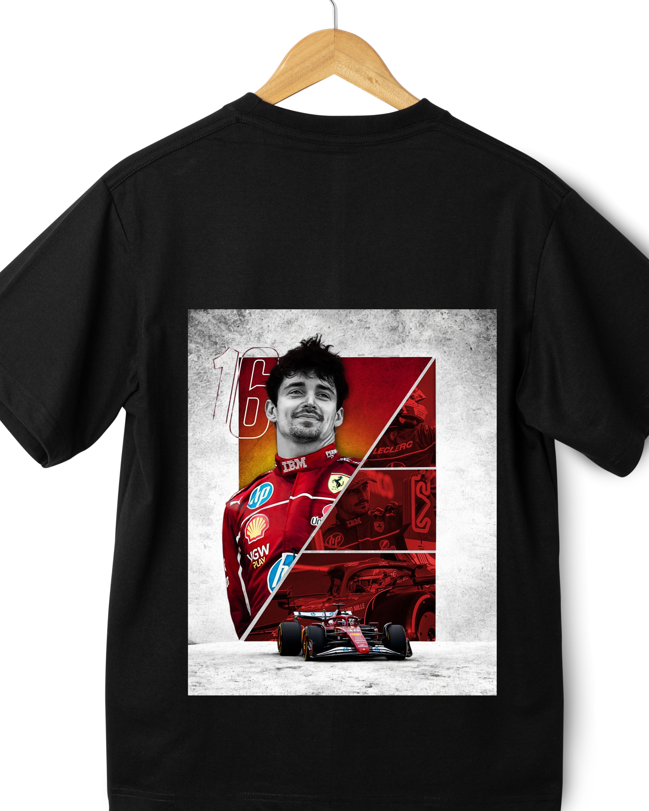 Playera Charles Leclerc